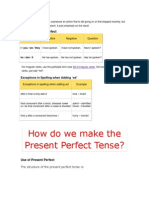 The Present Perfect Simple Expresses An Action That Is Still Going On or That Stopped Recently