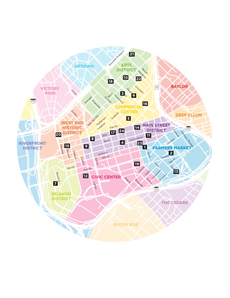 Map: Downtown Dallas Development | PDF