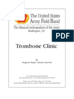 Trombone Clinic Scales