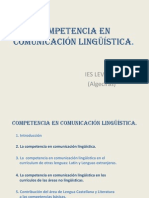 Competencia en Comunicación Lingüística