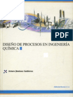 Diseño de Procesos en Ingeniería Química - Arturo Jiménez Gutiérrez