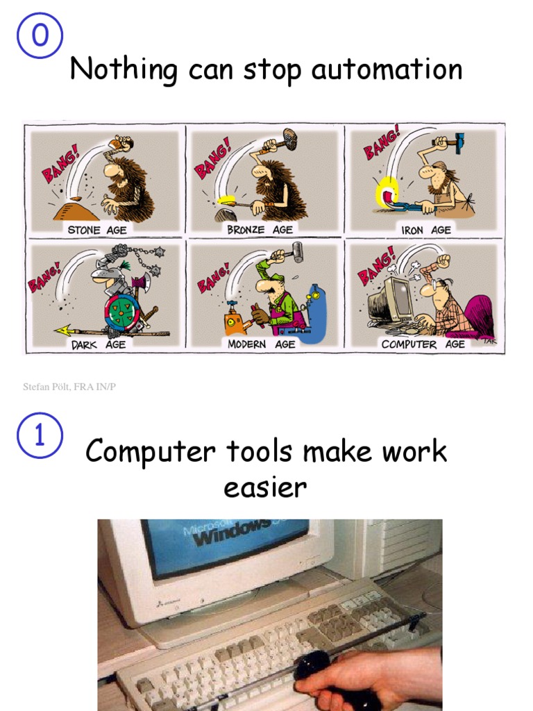 Nothing Can Stop Automation: Stefan Pölt, FRA IN/P | PDF | Systems ...