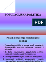 Populacijska Politika