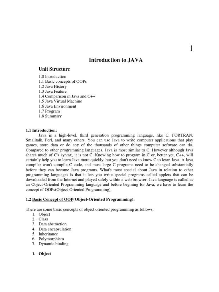 Java - Programming | PDF