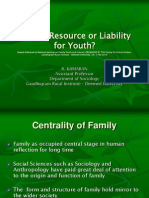 Family Youth and Future - Family Resource or Liability