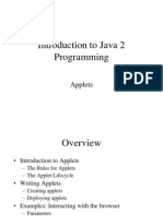 Introduction To Java 2 Programming: Applets