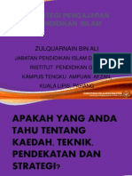 Pendekatan Kaedah Teknik PnP P Islam