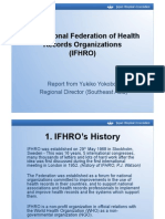 IFHRO Report from Southeast Asia Regional Director