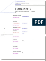 M522 (MS-15221) Part Number