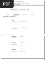 PR320 (MS-1334) Part Number