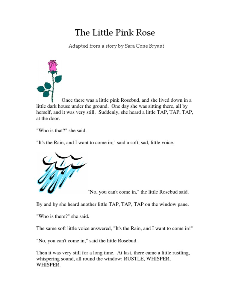 The Little Pink Rose: A Garden Story | PDF