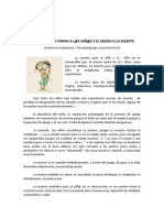 Reflexiones en Torno A Los Niños y El Miedo A La Muerte