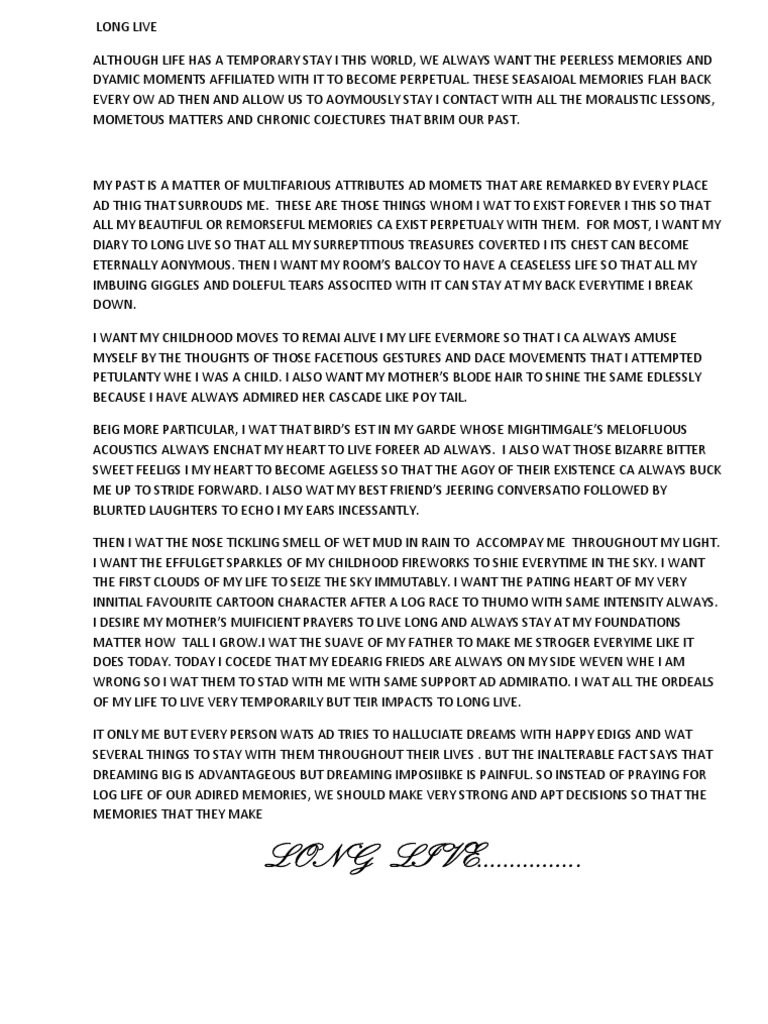 Long Live | PDF
