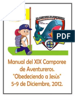 Aventureros Manual Del Camporee 2012 en El Salvador