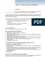 How To - Configure Cyberoam As SNMP Agent PDF