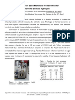 High Pressure Batch Microwave Irradiated Reactor For Total Biomass Hydrolysis