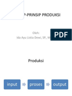 Prinsip Prinsip Produksi