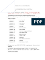 Format Tugas Bu Nurhalinakirim