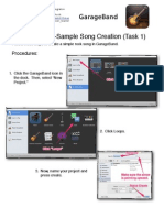 GarageBand Looping Task