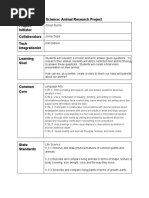 Download LP K ScienceAnimalResearchProject by Dan Gibson SN140619074 doc pdf