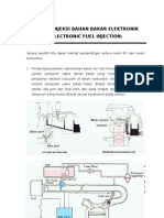 Sistem Injeksi Bahan Bakar Elektronik (Electronic Fuel Injection)