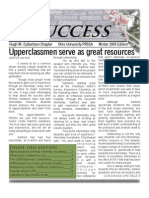Uccess: Upperclassmen Serve As Great Resources