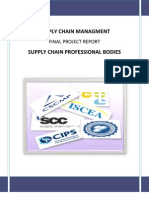 Supply Chain Professional Bodies