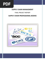 Supply Chain Professional Bodies