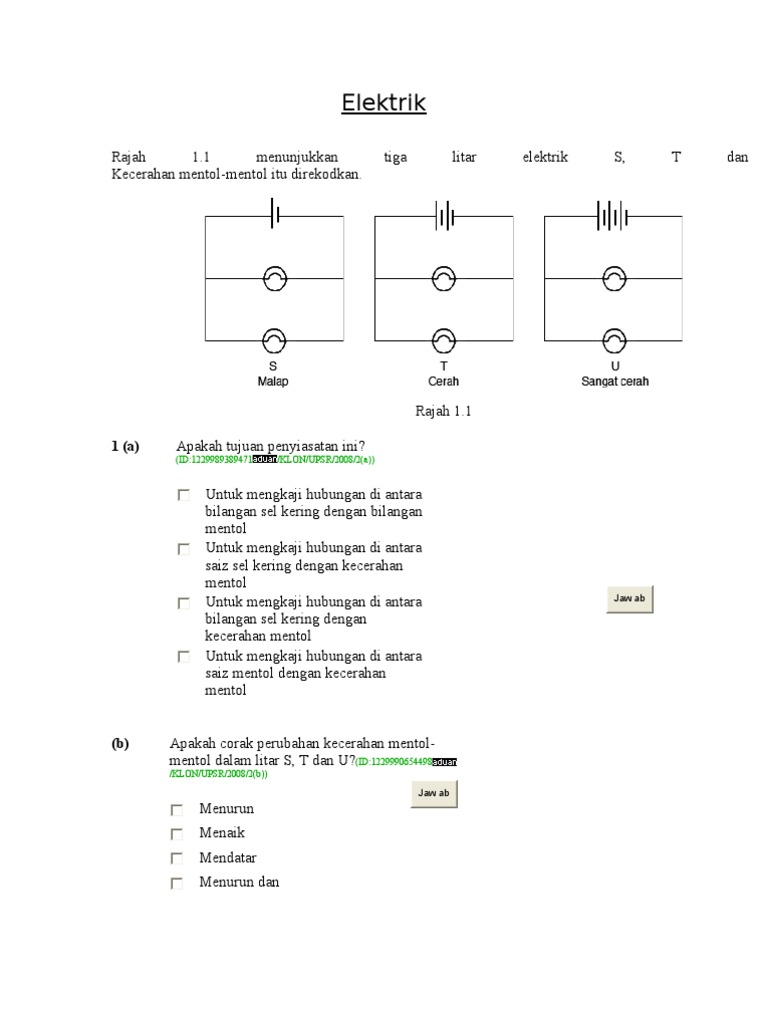 Litar Elektrik Tahun 5