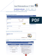 Aula Virtual Matemáticas 1º ESO