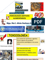 Toxicologia Aditivos Alimentarios Xiiconia2012 Unprg-lambayeque