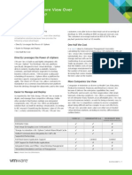 VMware View vs Citrix XenDesktop Datasheet