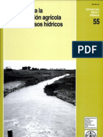 Lucha Contra La Contaminacion Agricola de Los Recursos Hidricos PDF