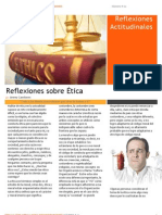 Reflexiones Actitudinales Sobre Ética N°1