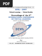 Proceedings of ICVL 2007