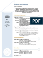 Curriculum Vitae Diferentes Colores (Formatos)