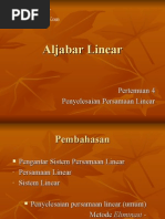 Download Aljabar Linear-4 by sulthoni SN14069653 doc pdf