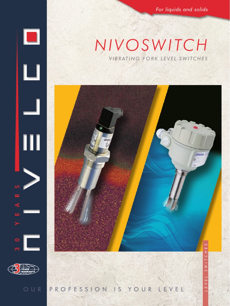 Nivoswitch Vibrating Fork Level Switches PDF Switch Relay
