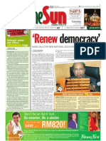 Thesun 2009-04-07 Page01 Renew Democracy