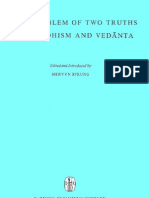 51411283 the Problem of Two Truths in Buddhism and Vedanta