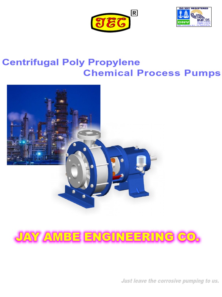 PPC Chemical Process Pumps Overview | PDF | Pump | Chemistry