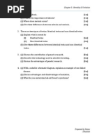 F4 Science Chapter 3 Exercise