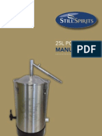 25L Pot Still: Manual