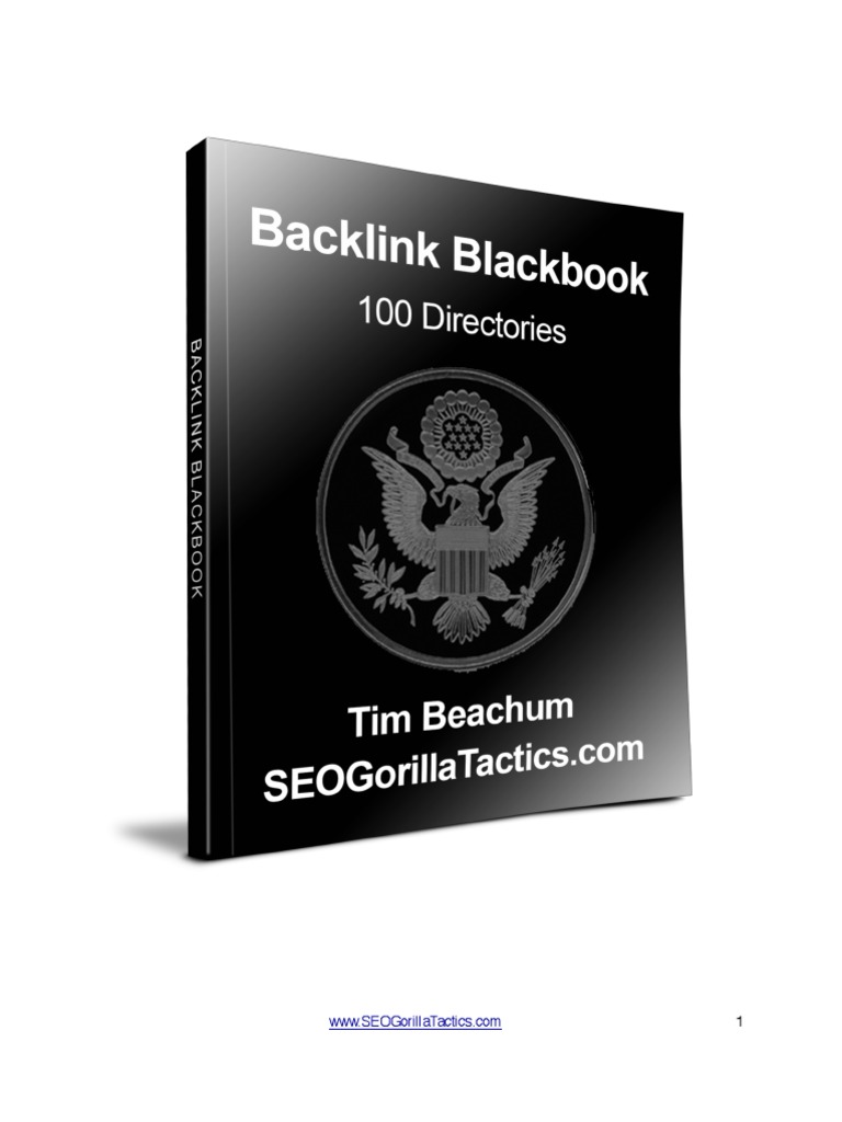 Blacklink Black Book Ver 02 | PDF | Search Engine Optimization | Websites