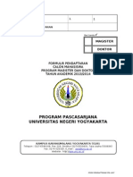Form Pendaftaran 2013 UNY