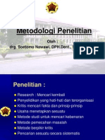 metodologi1 kuliah drg.soetomo nawawi, Sp.Perio