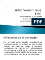 Reflexiones Del Generador