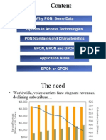 Access Technologies with EPON or GPON