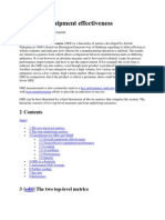 Overall Equipment Effectiveness