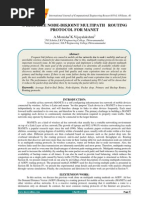 A Reliable Node-Disjoint Multipath Routing Protocol For Manet